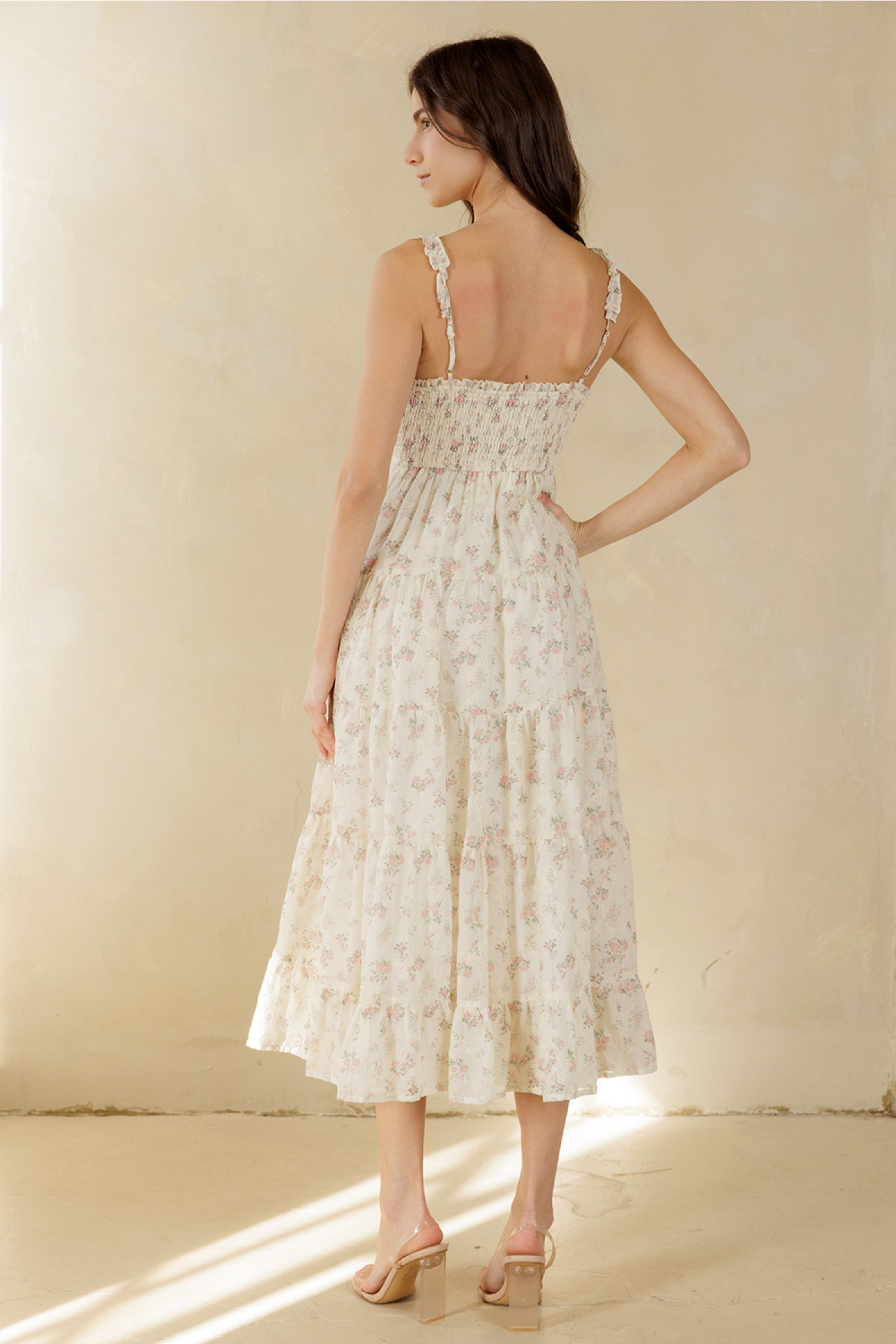 BD2181-6-CREAM PINK FLORAL