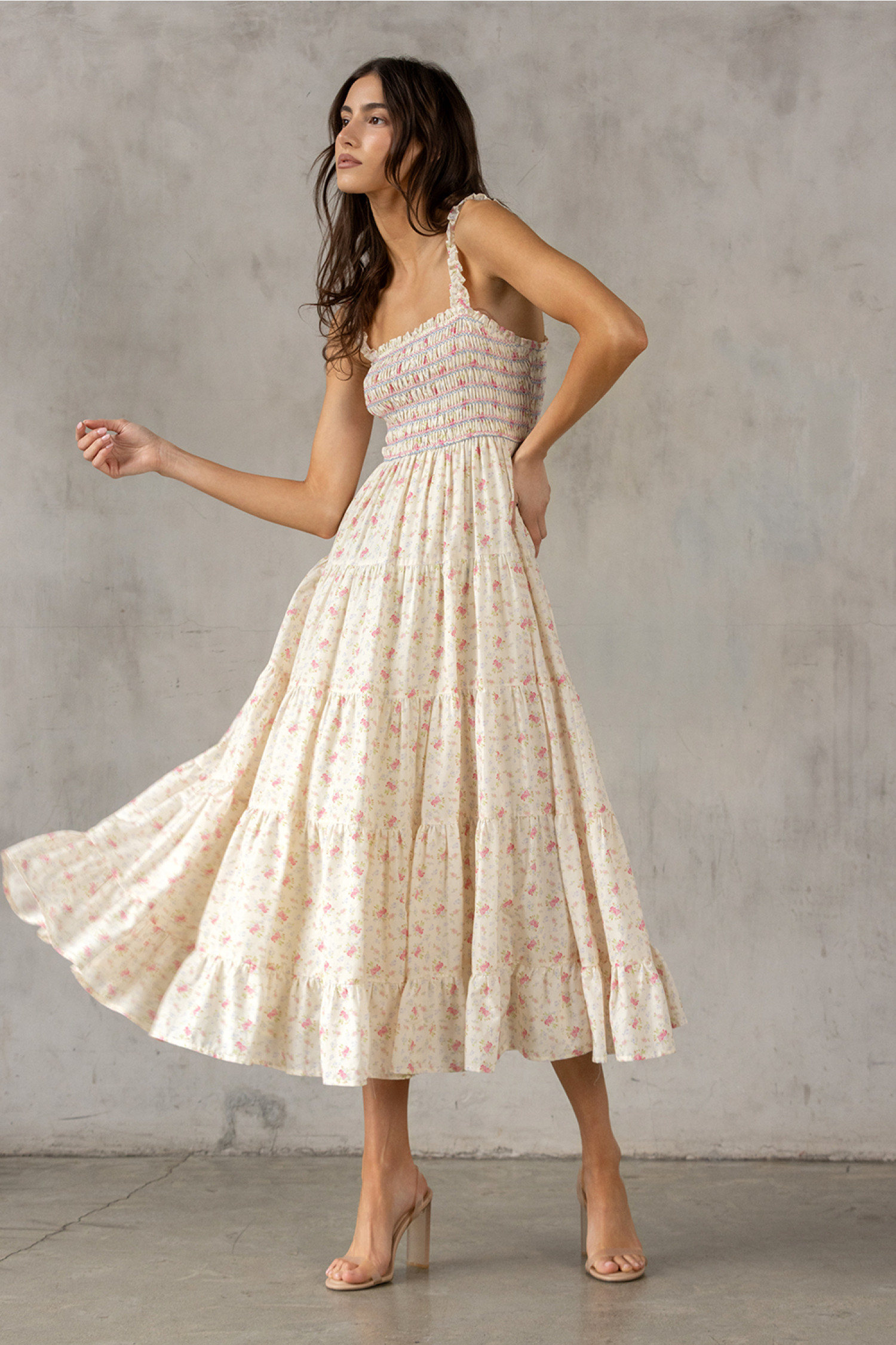 BD2181-8-CREAM/MULTI FLORAL