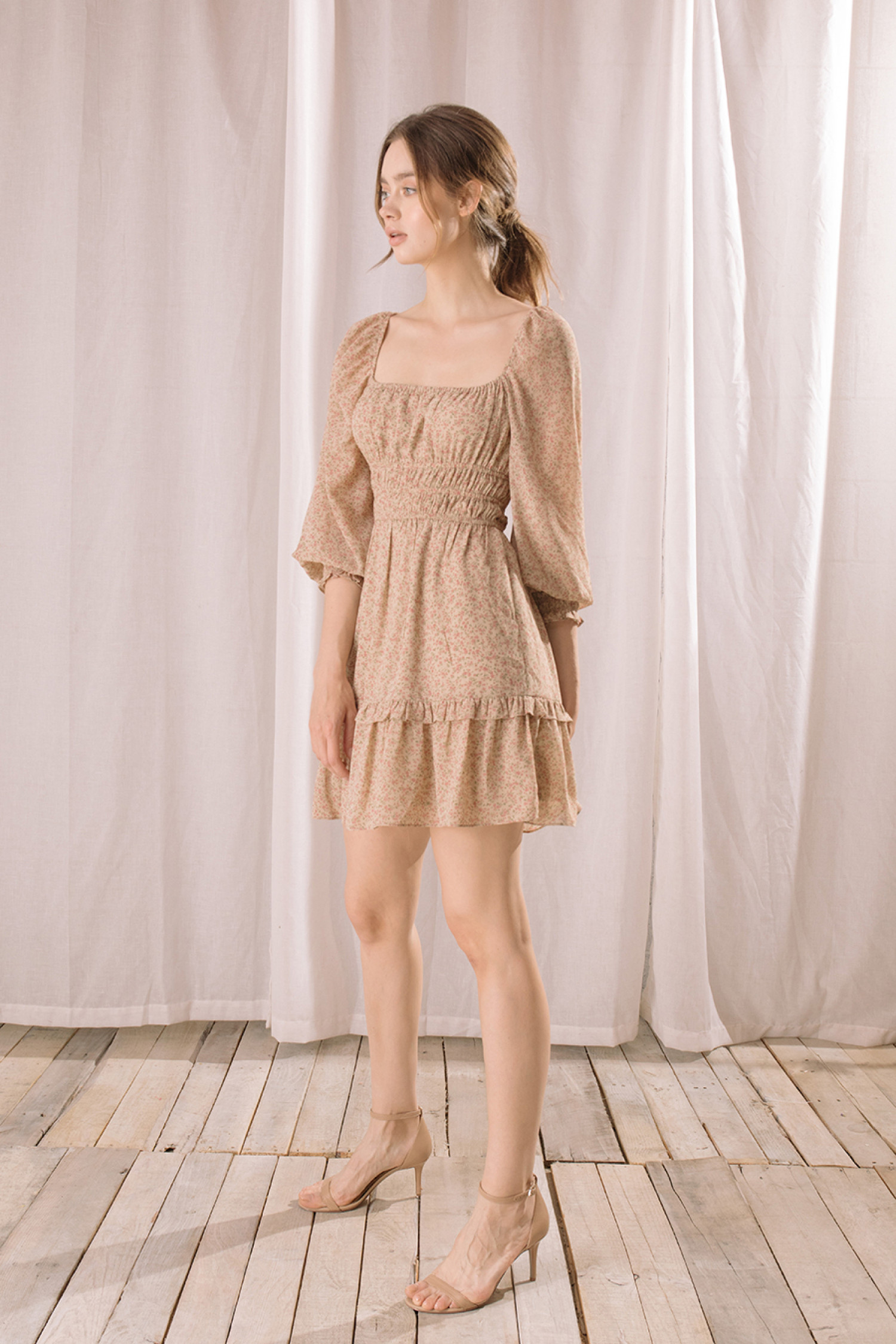 BD2341-BEIGE FLORAL