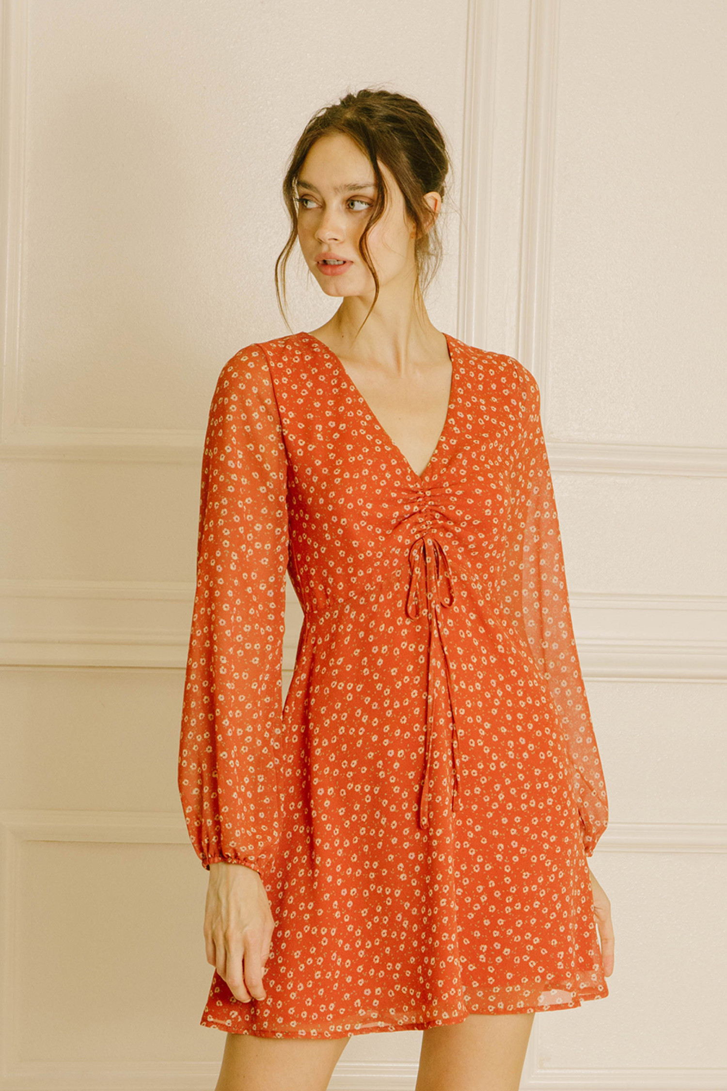 BD2613B-ORANGE FLORAL