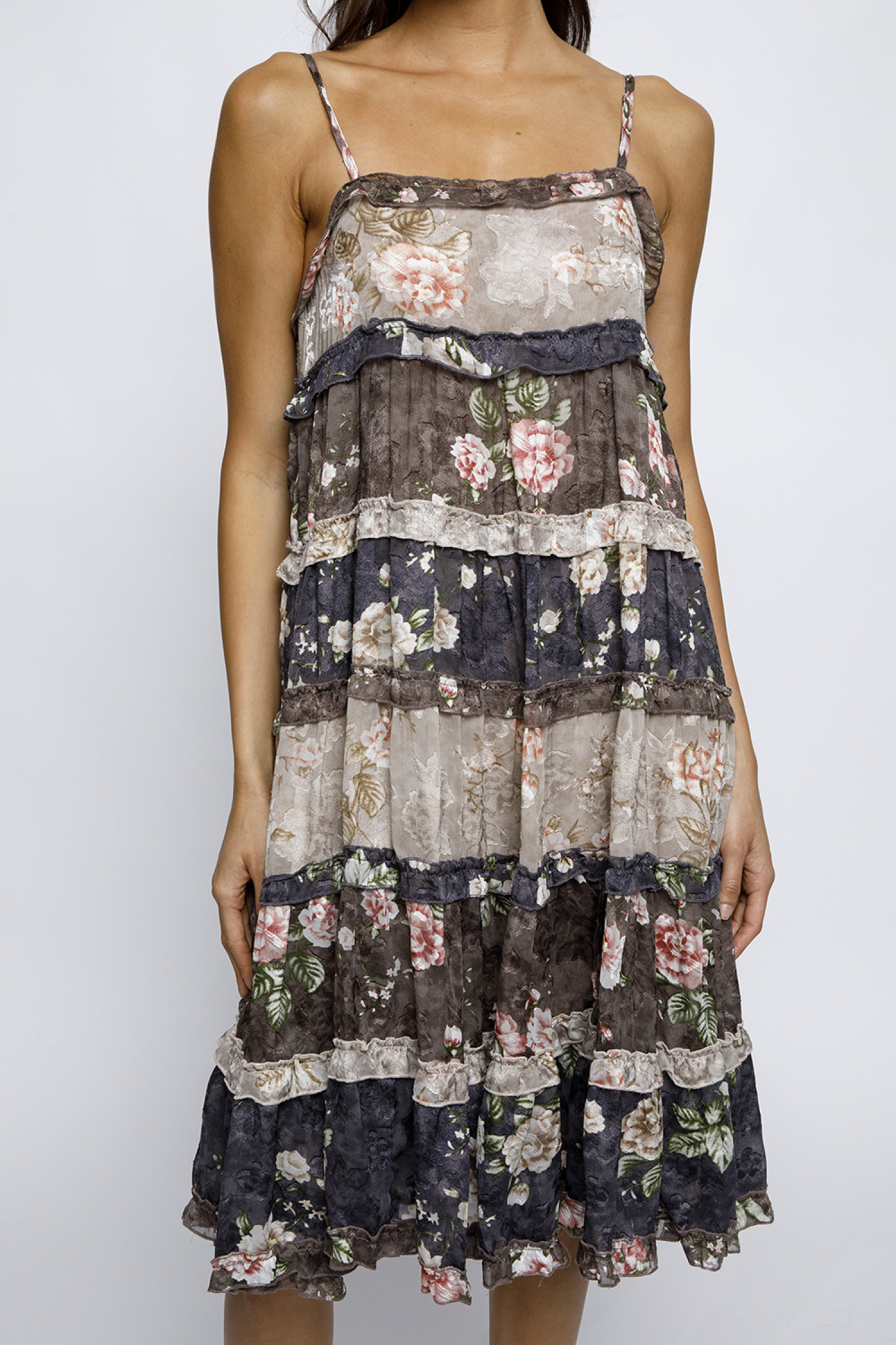 BD2666-BLACK MULTI FLORAL