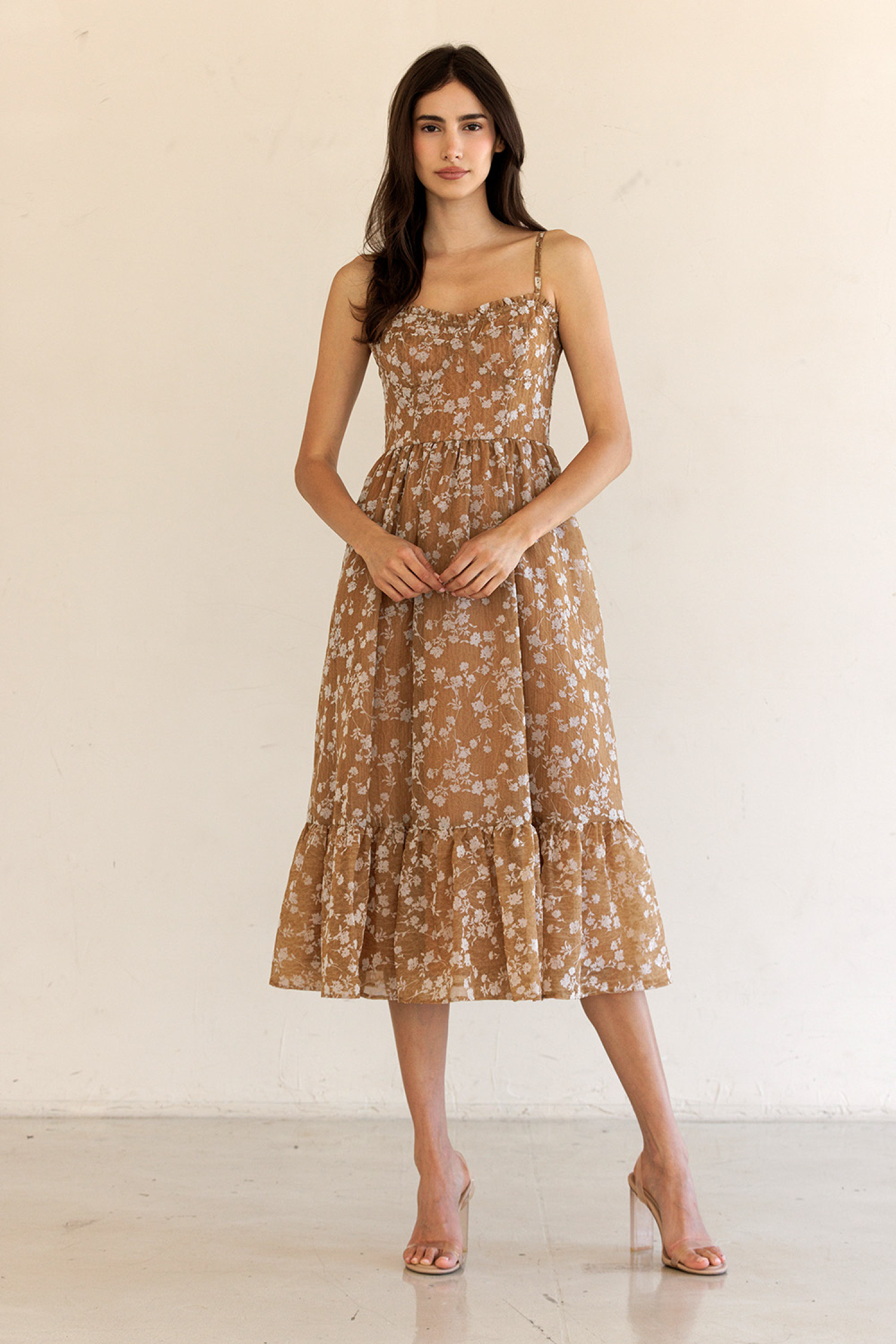 HD1724-39-DK CORAL/FLORAL