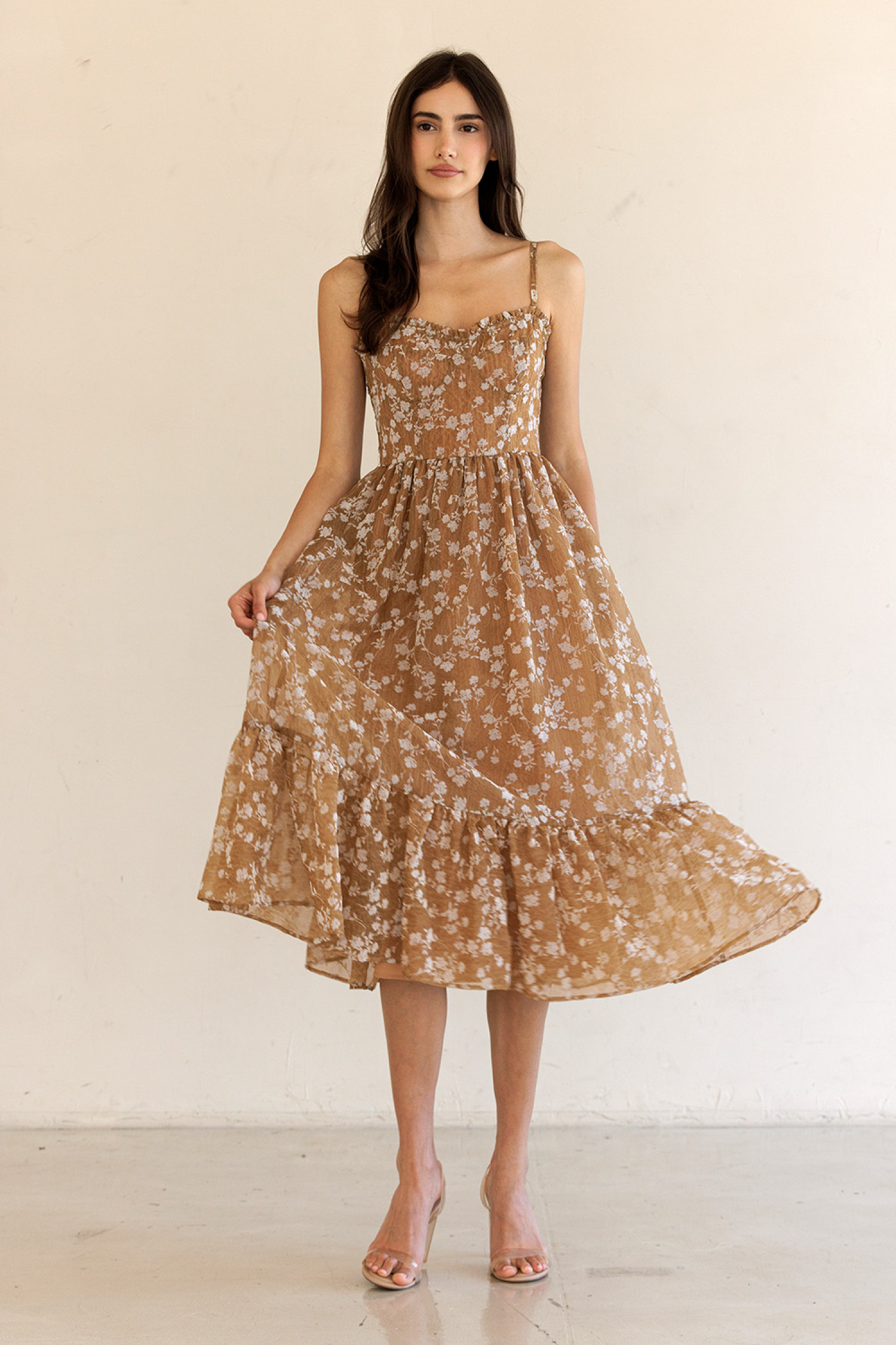 HD1724-39-DK CORAL/FLORAL