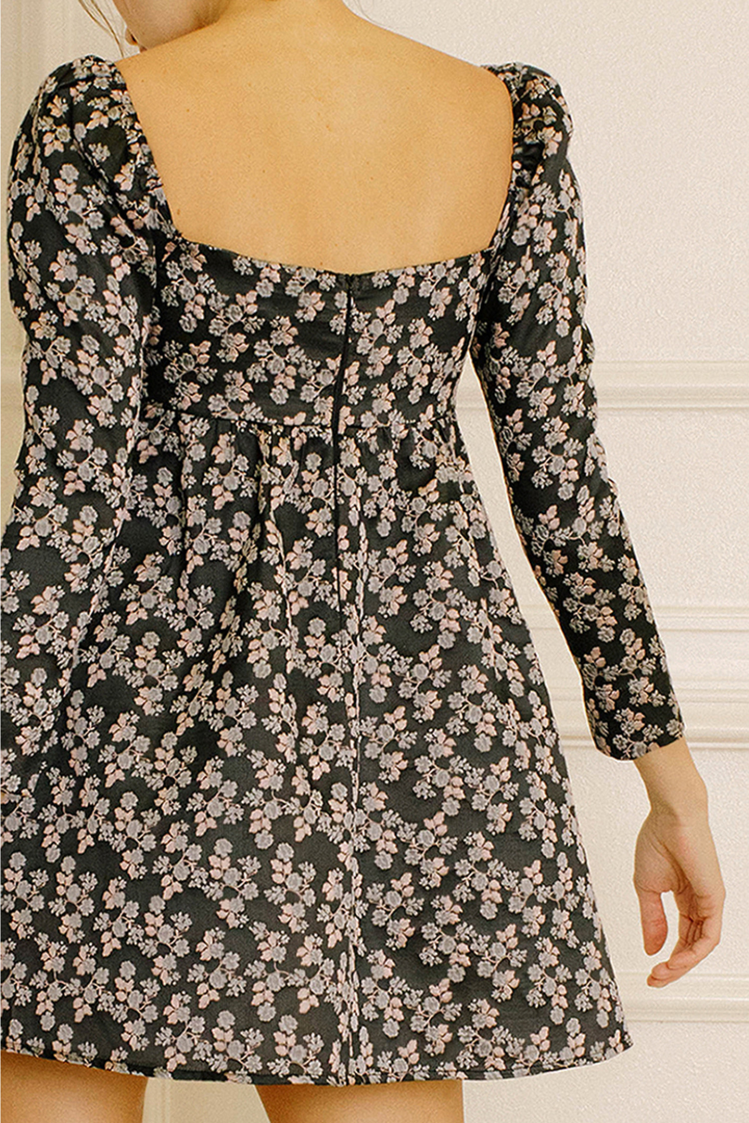 HD1801-BLACK/ MULTI FLORAL
