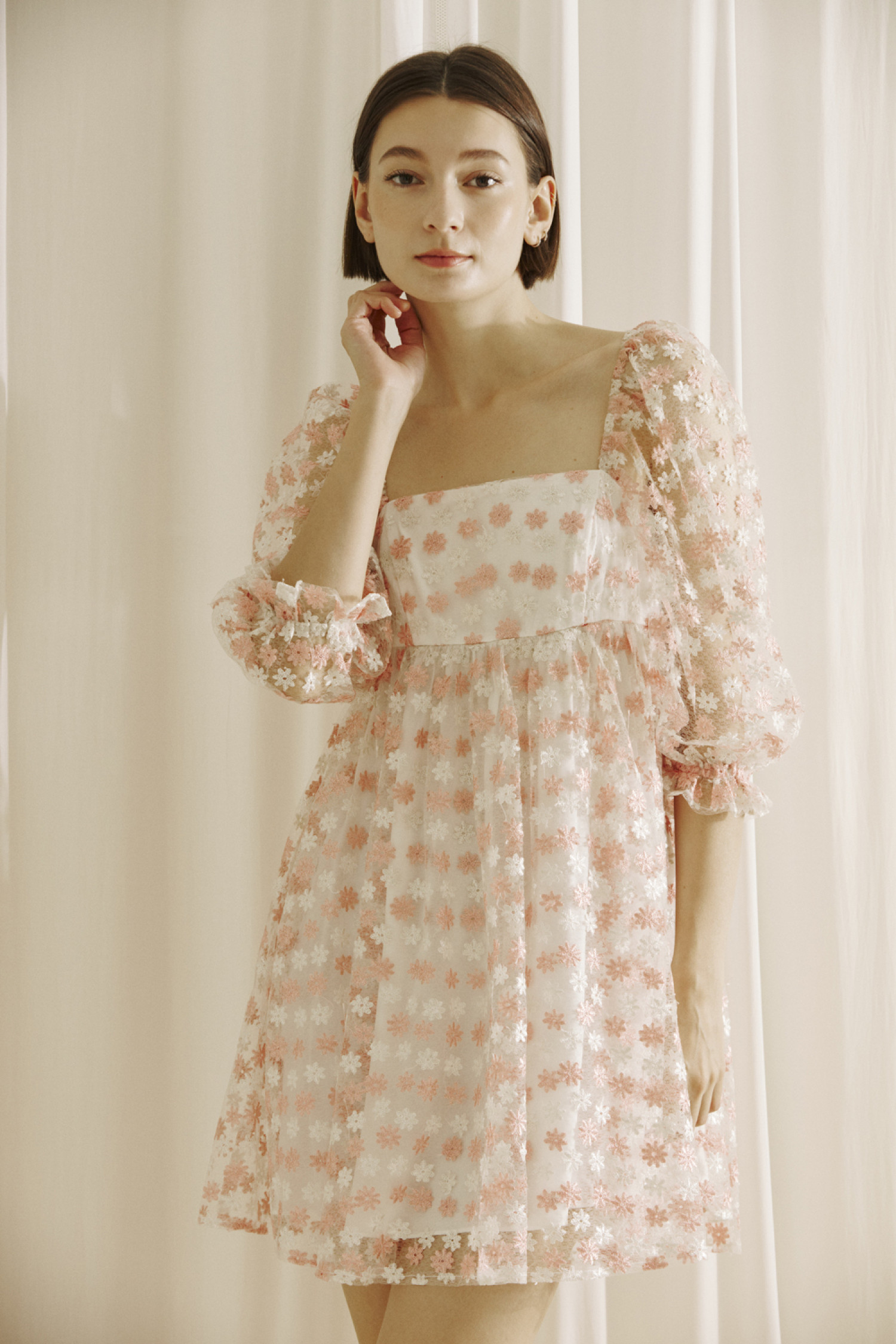 JD2443-74-WHITE PINK FLORAL