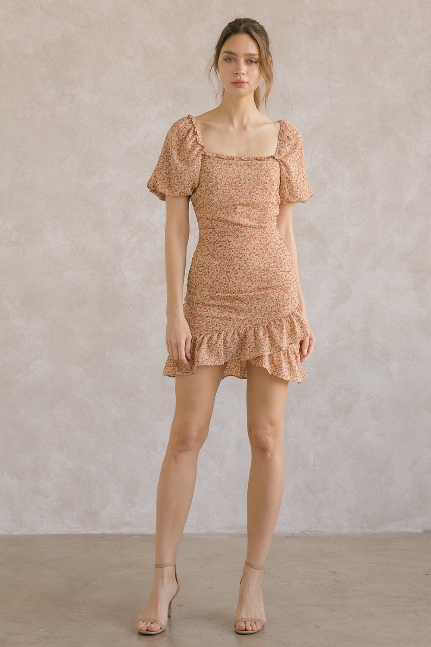 JD3437-PEACH FLORAL