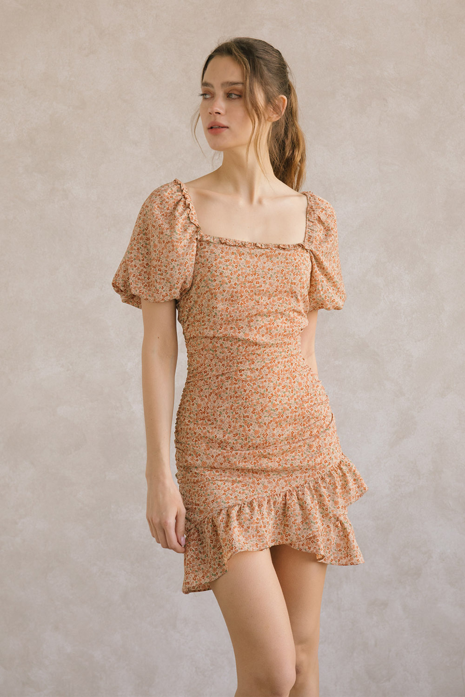 JD3437-PEACH FLORAL