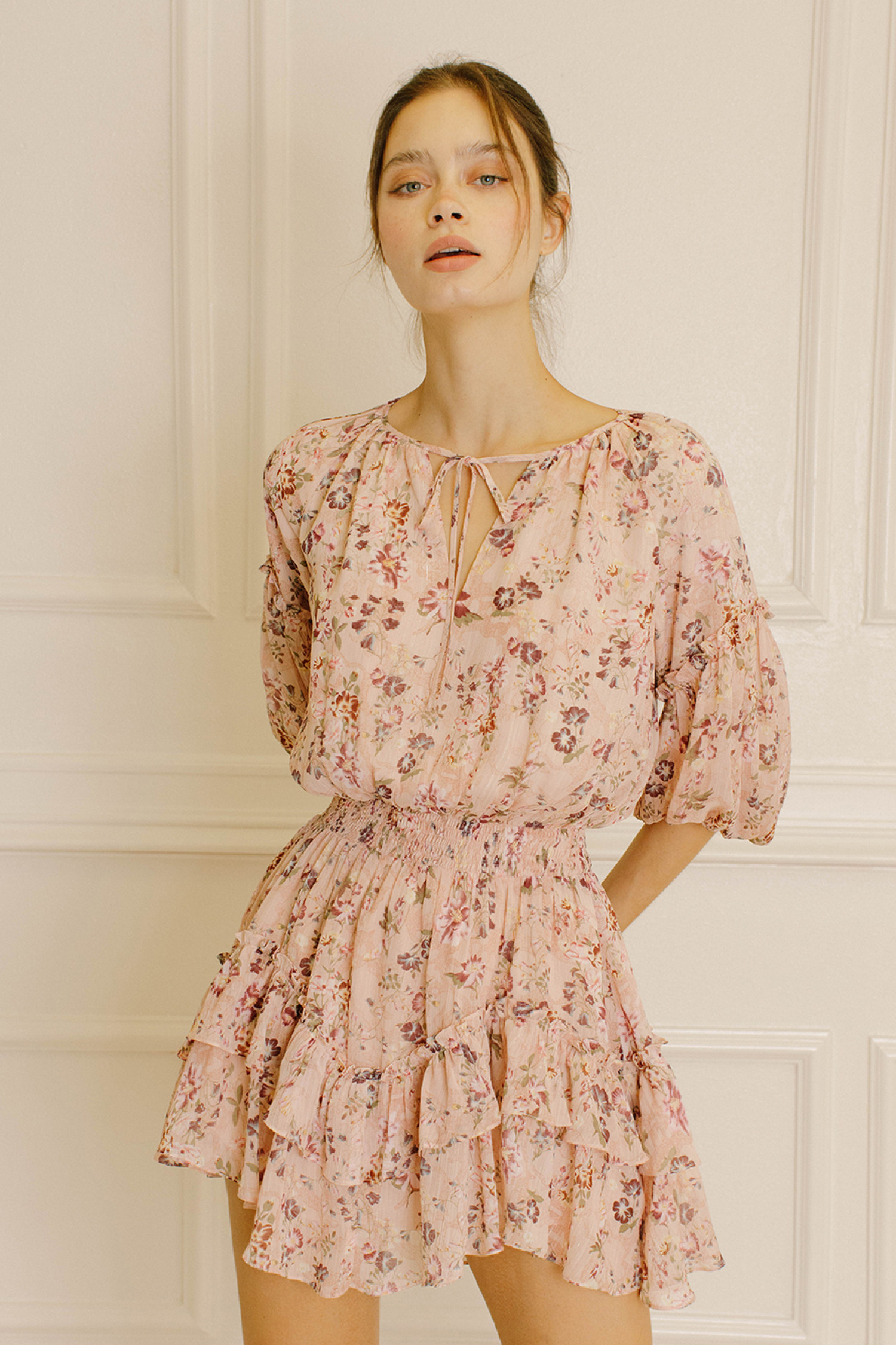 JD4414-PINK MULTI FLORAL