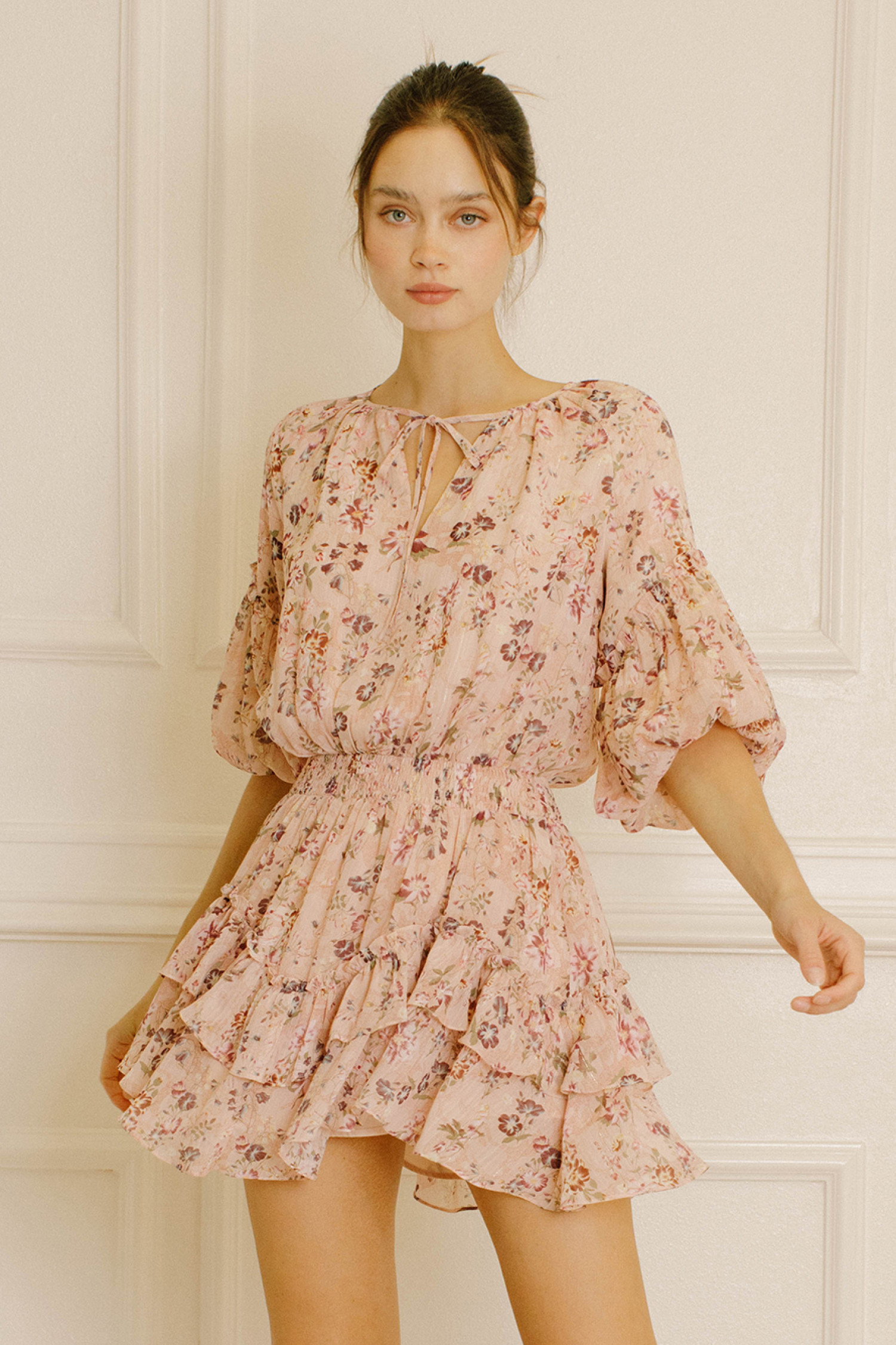 JD4414-PINK MULTI FLORAL