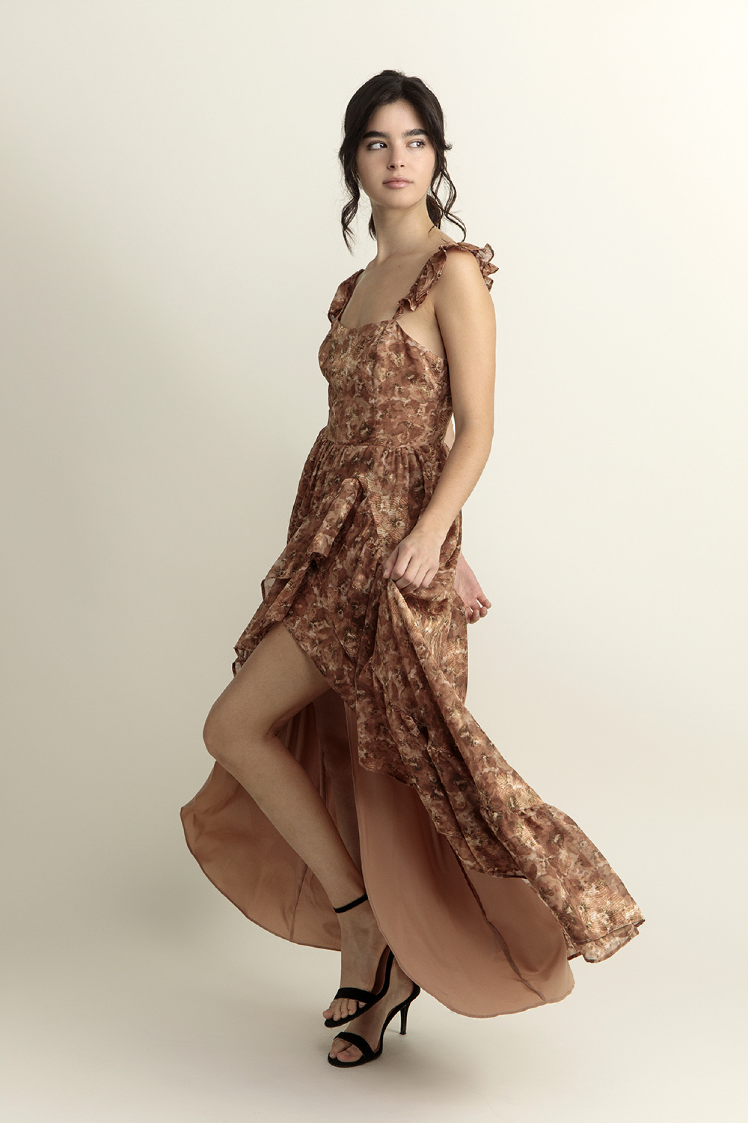 JD5763A-1-BROWN FLORAL