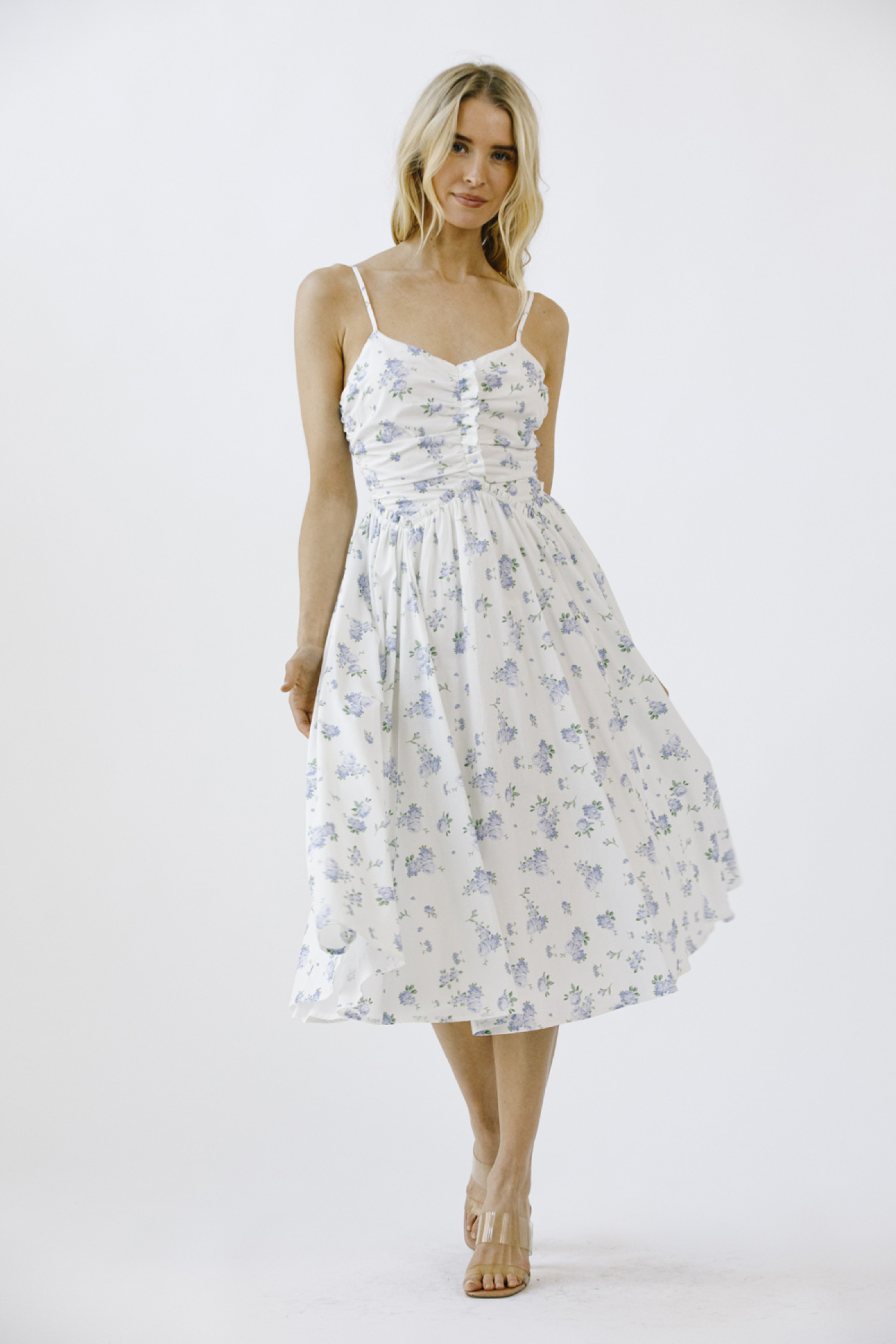 JD5790-WHITE BLUE FLORAL