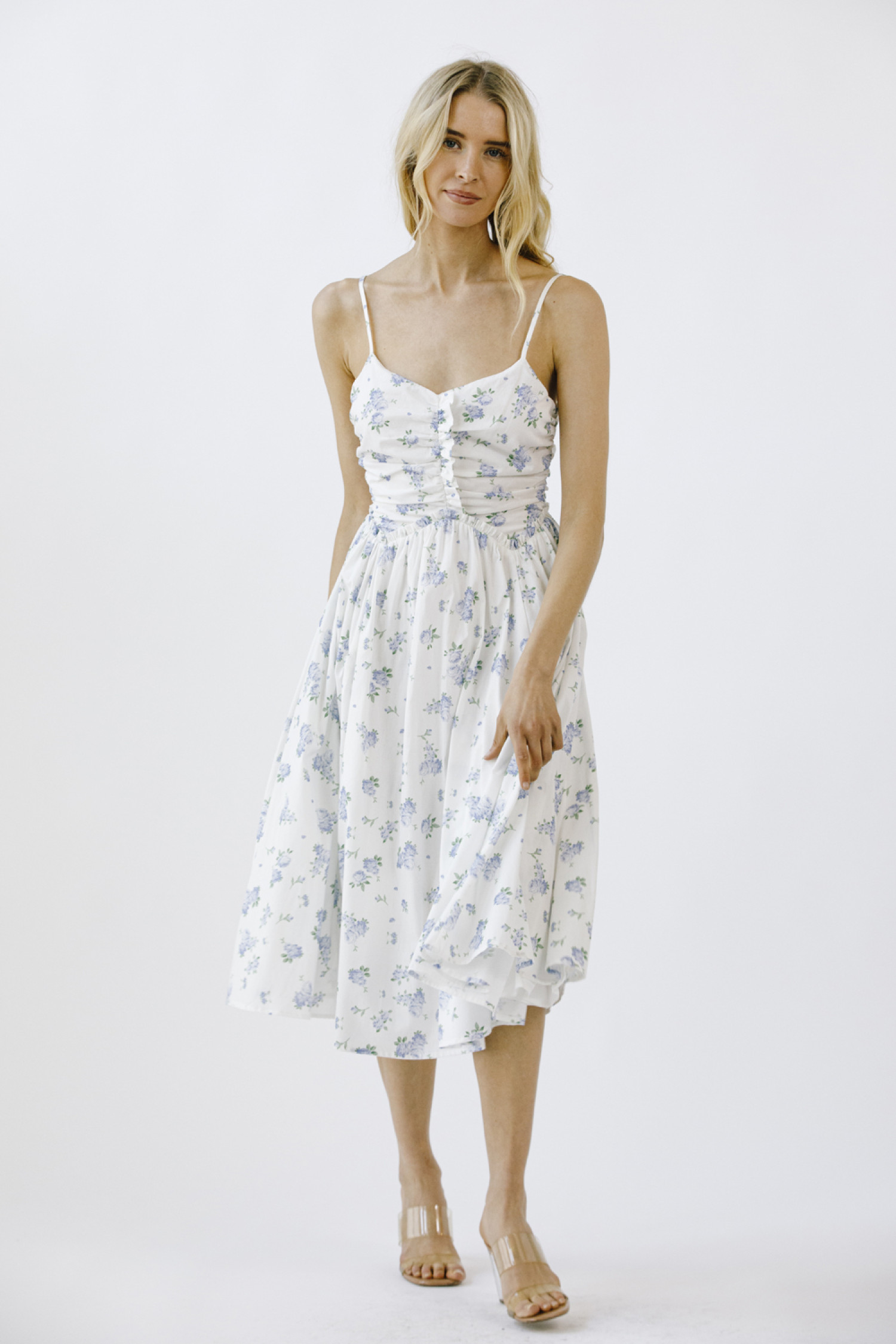 JD5790-WHITE BLUE FLORAL