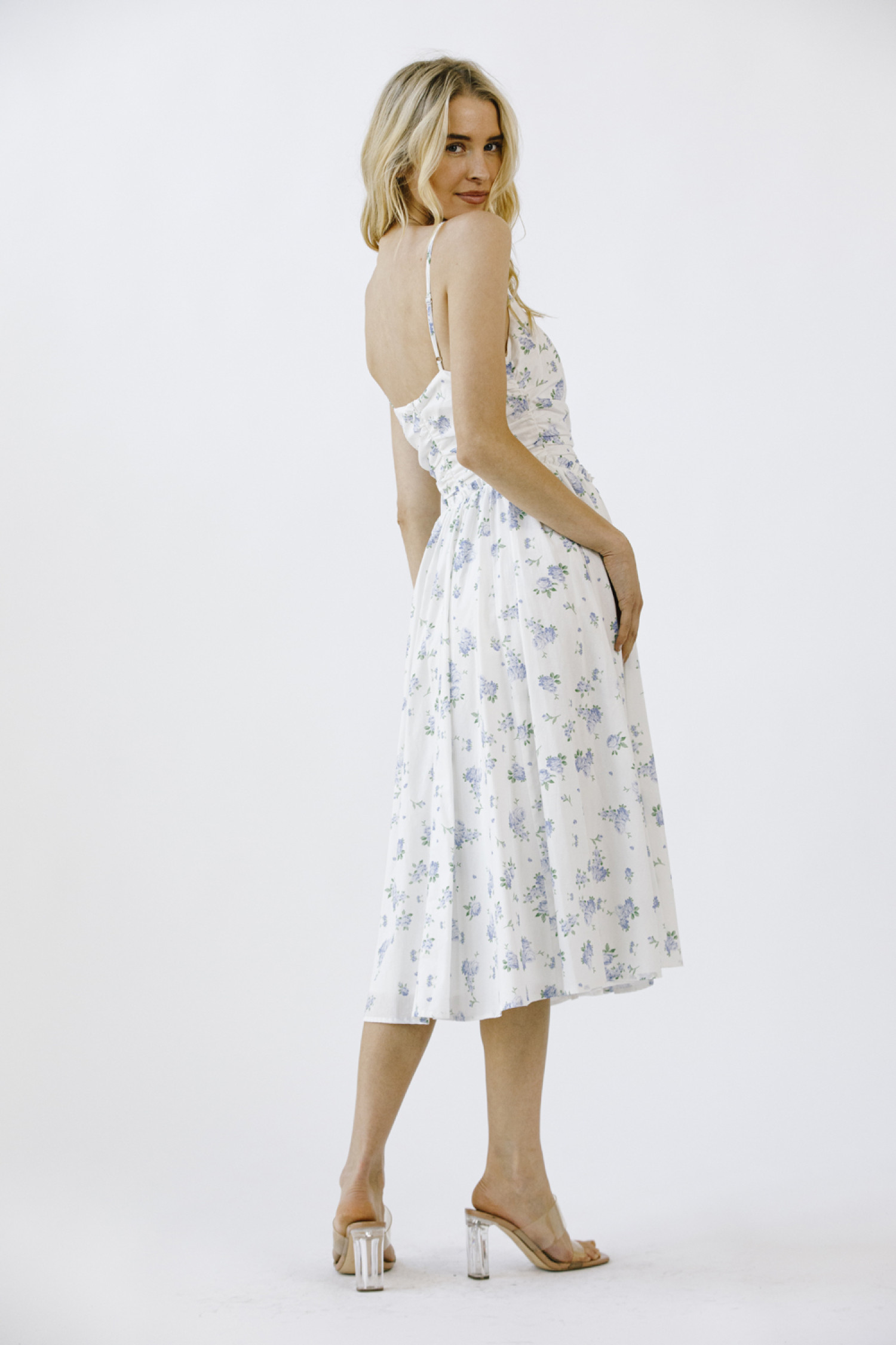 JD5790-WHITE BLUE FLORAL