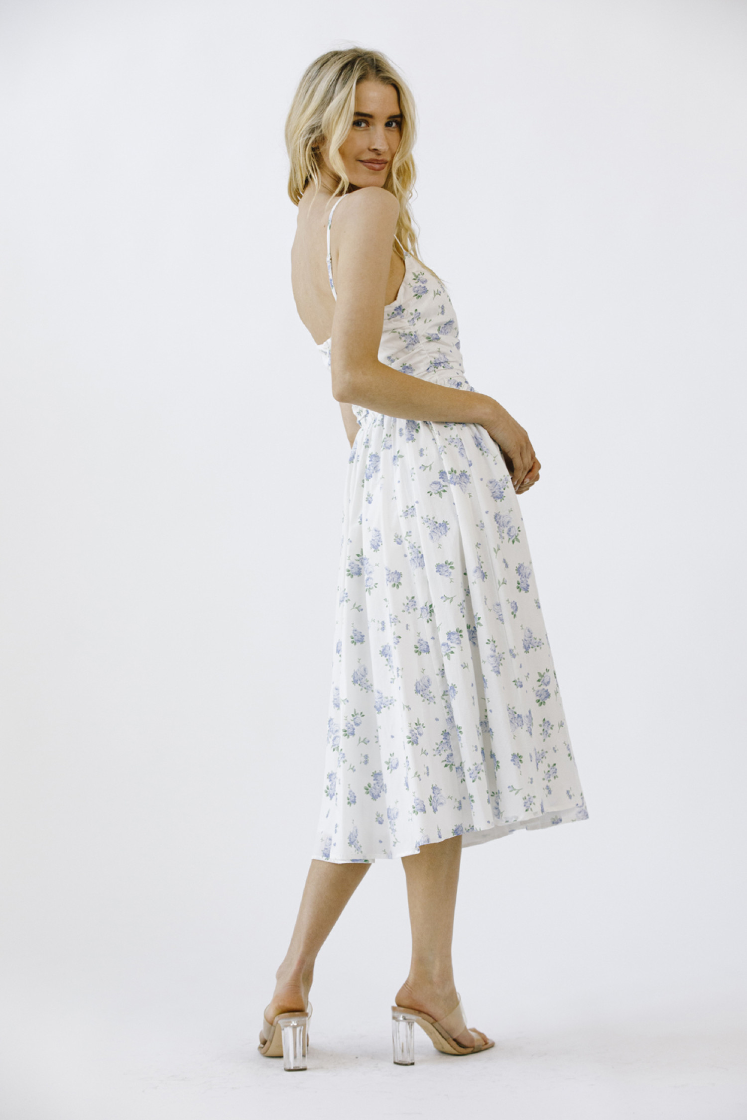 JD5790-WHITE BLUE FLORAL