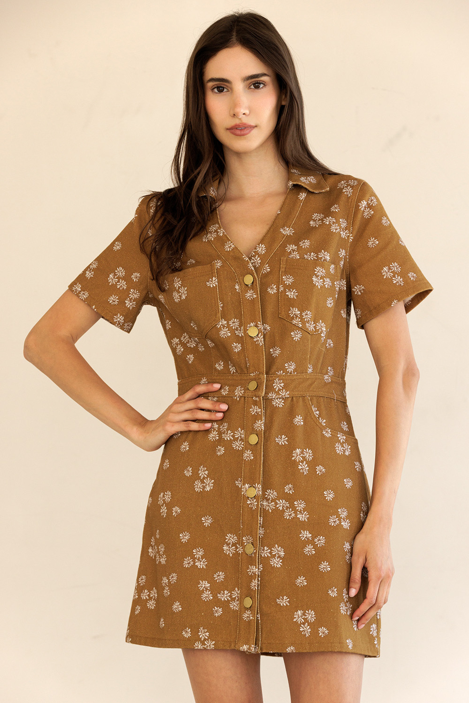 JD5938-1-DK MUSTRAD /IVORY FL