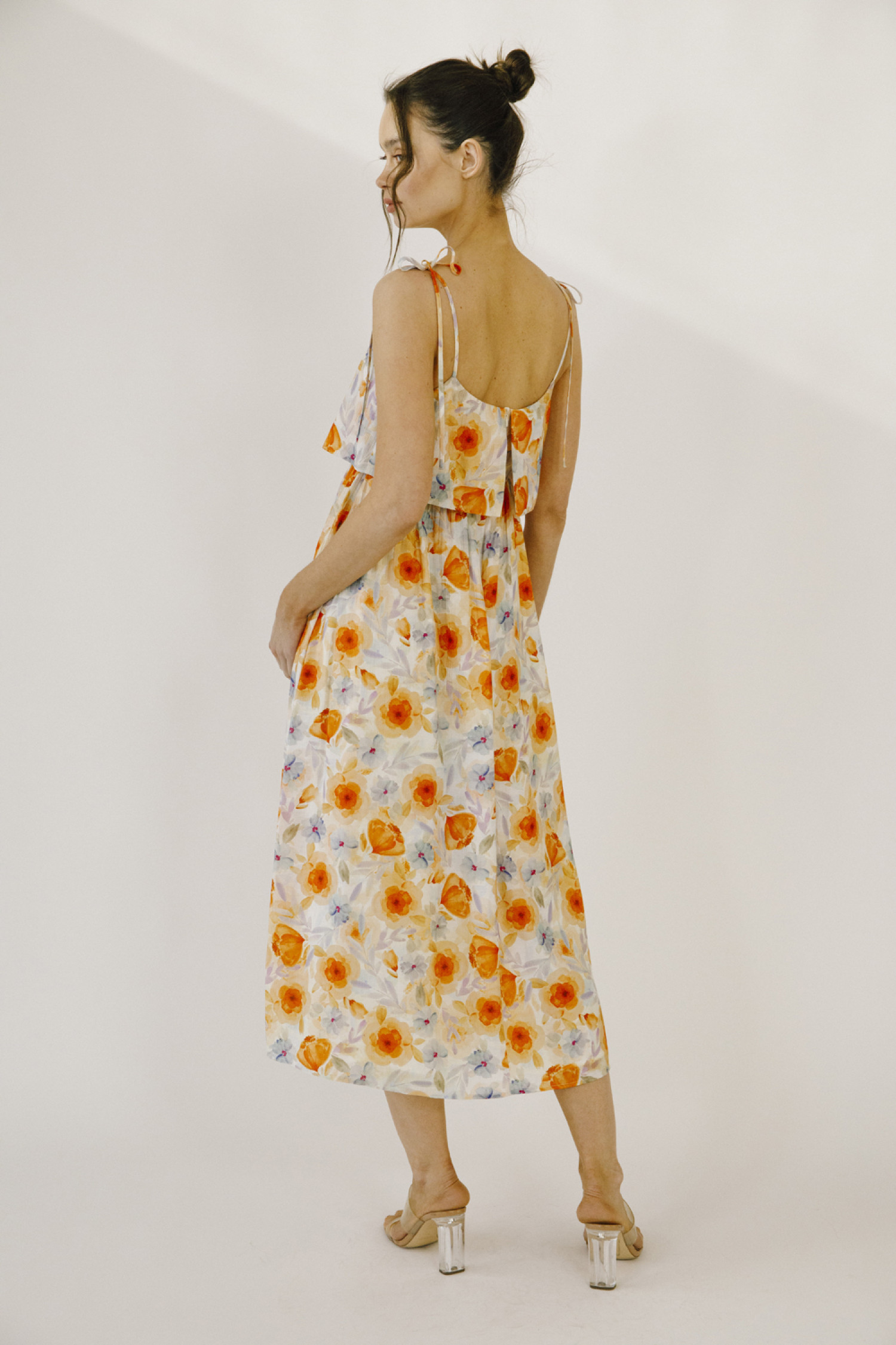 JD6144-ORANGE MULTI FLORAL