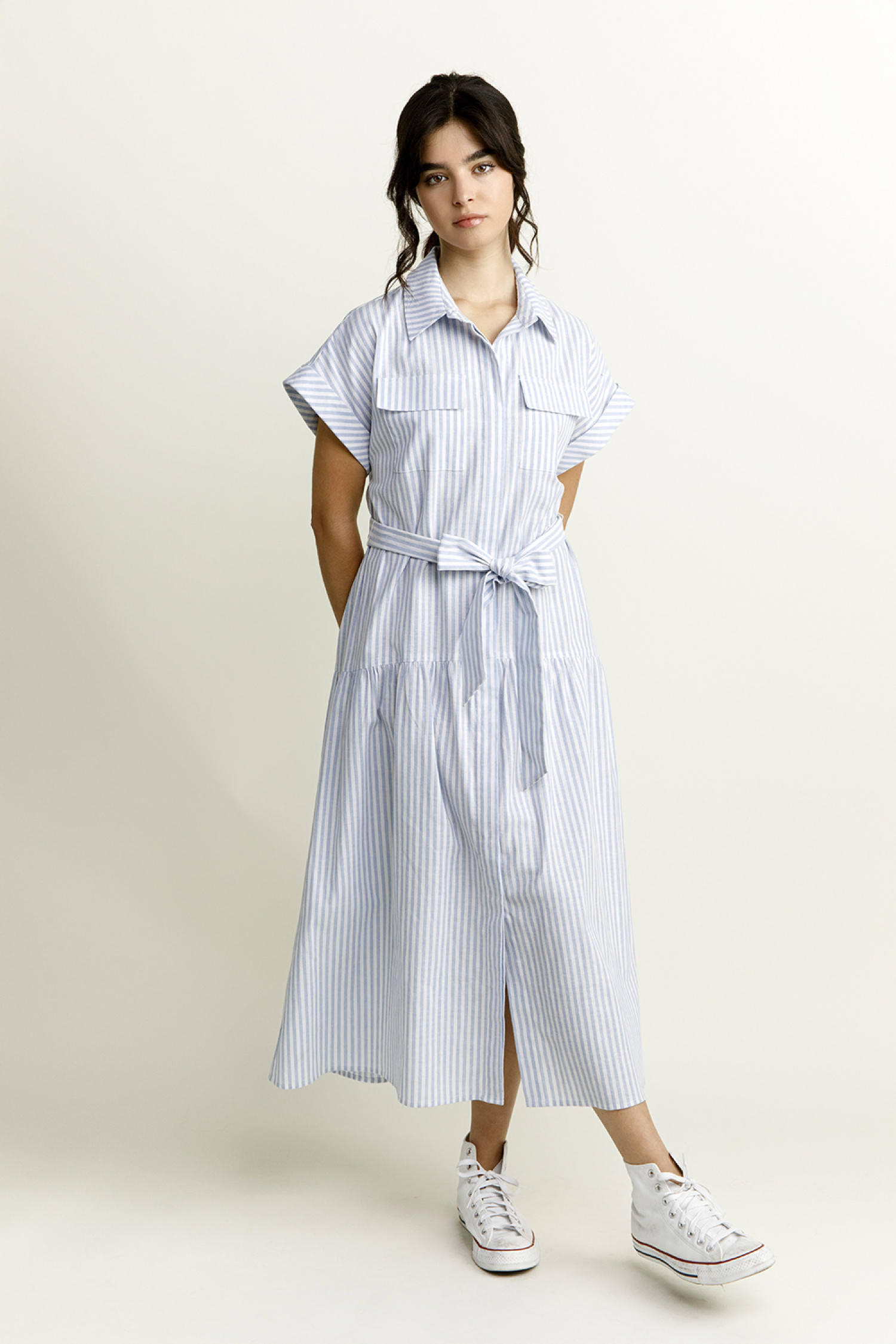 JD6302-WHITE BLUE STRIPE