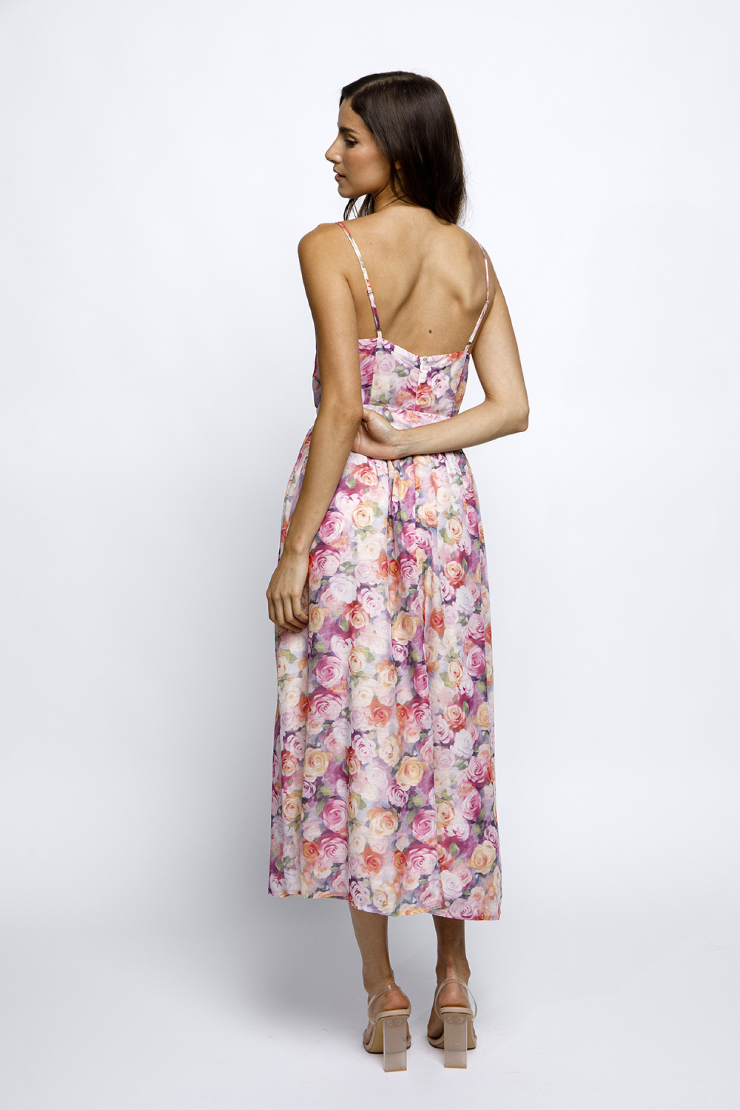 JD6649A-PINK MULTI FLORAL