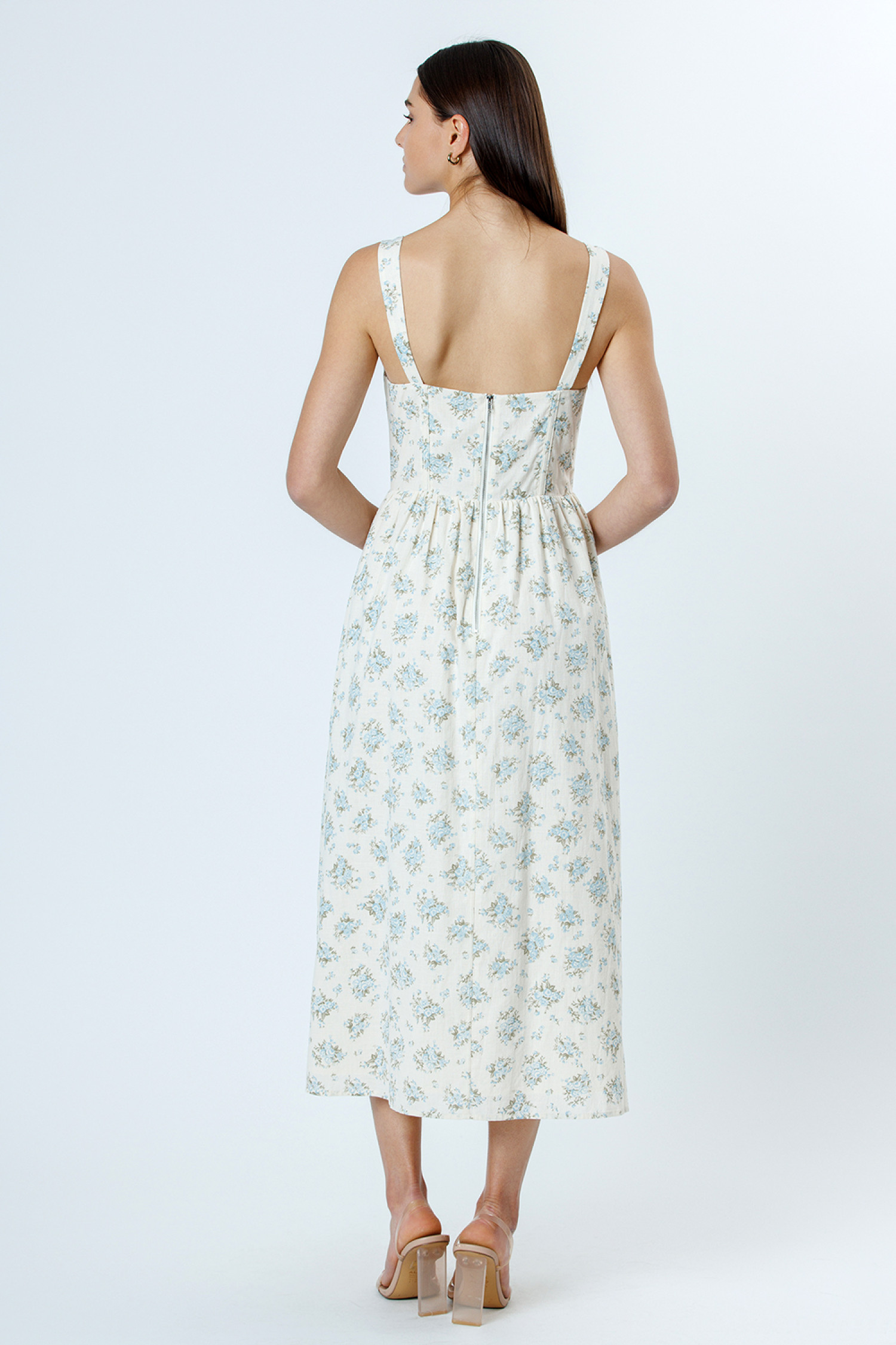 JD6997-1-IVORY BLUE FLORAL