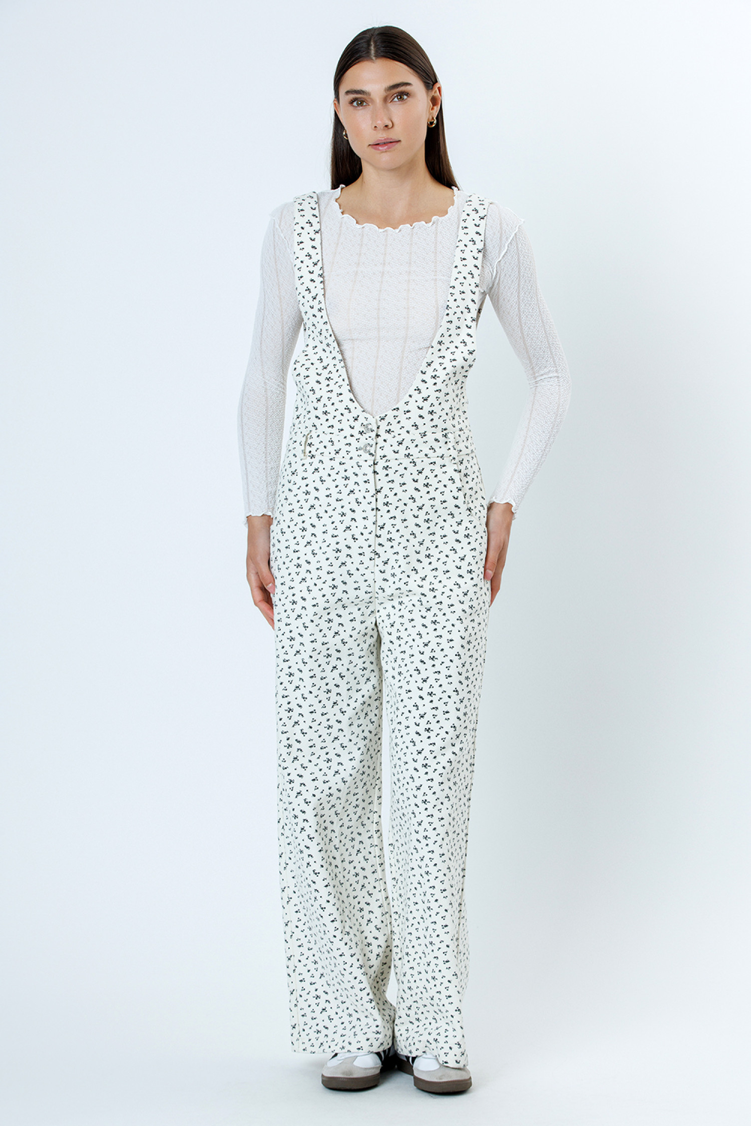 JJ4906-5-CREAM BLACK FLORAL
