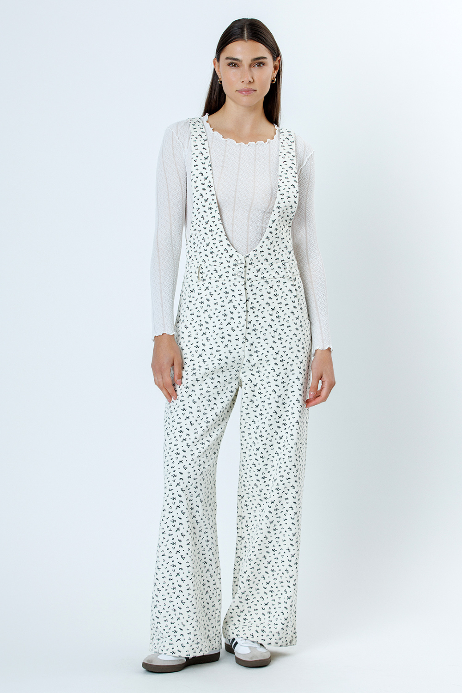 JJ4906-5-CREAM BLACK FLORAL