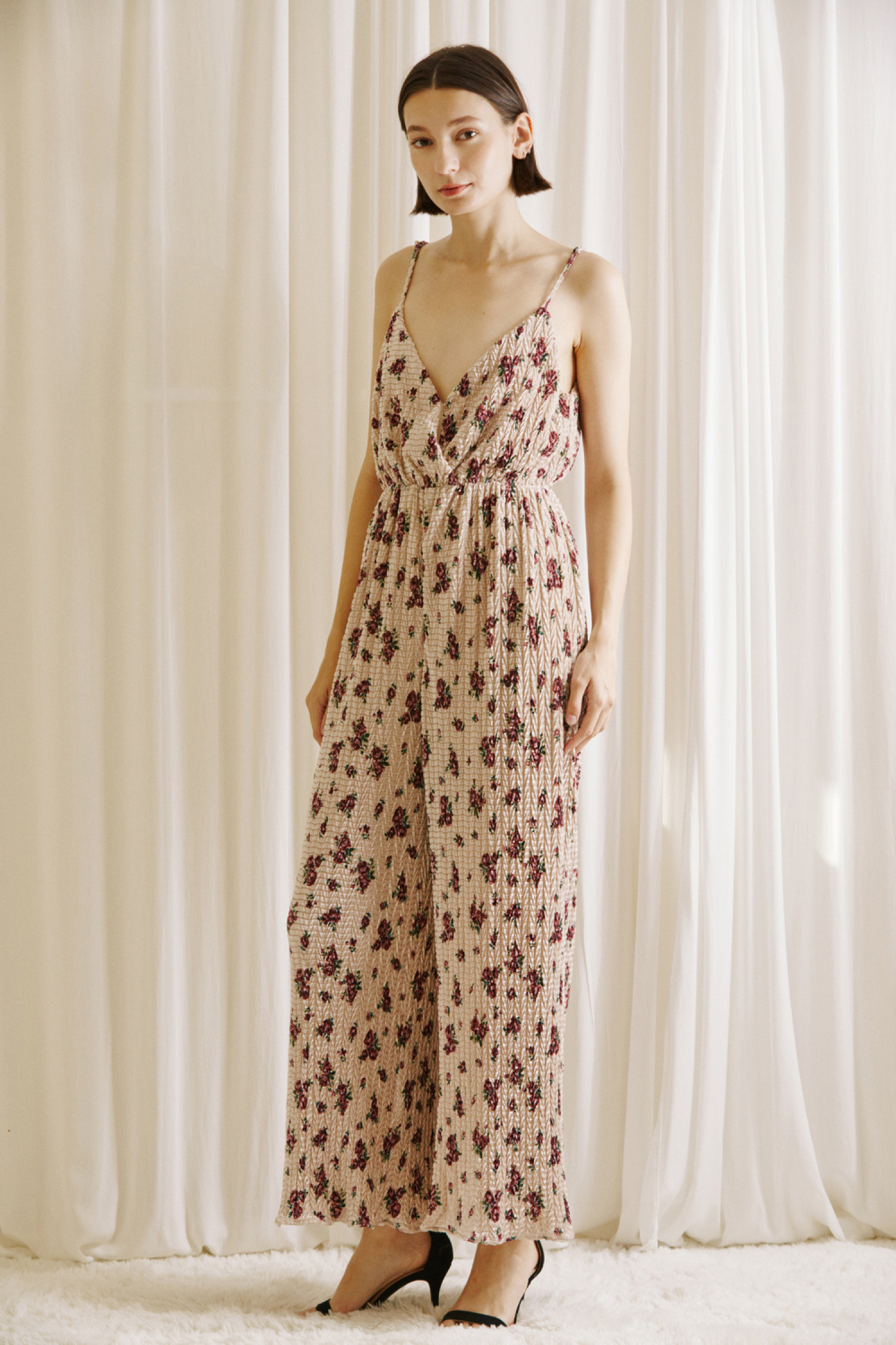 JJ5320-BEIGE/WINE FLORAL