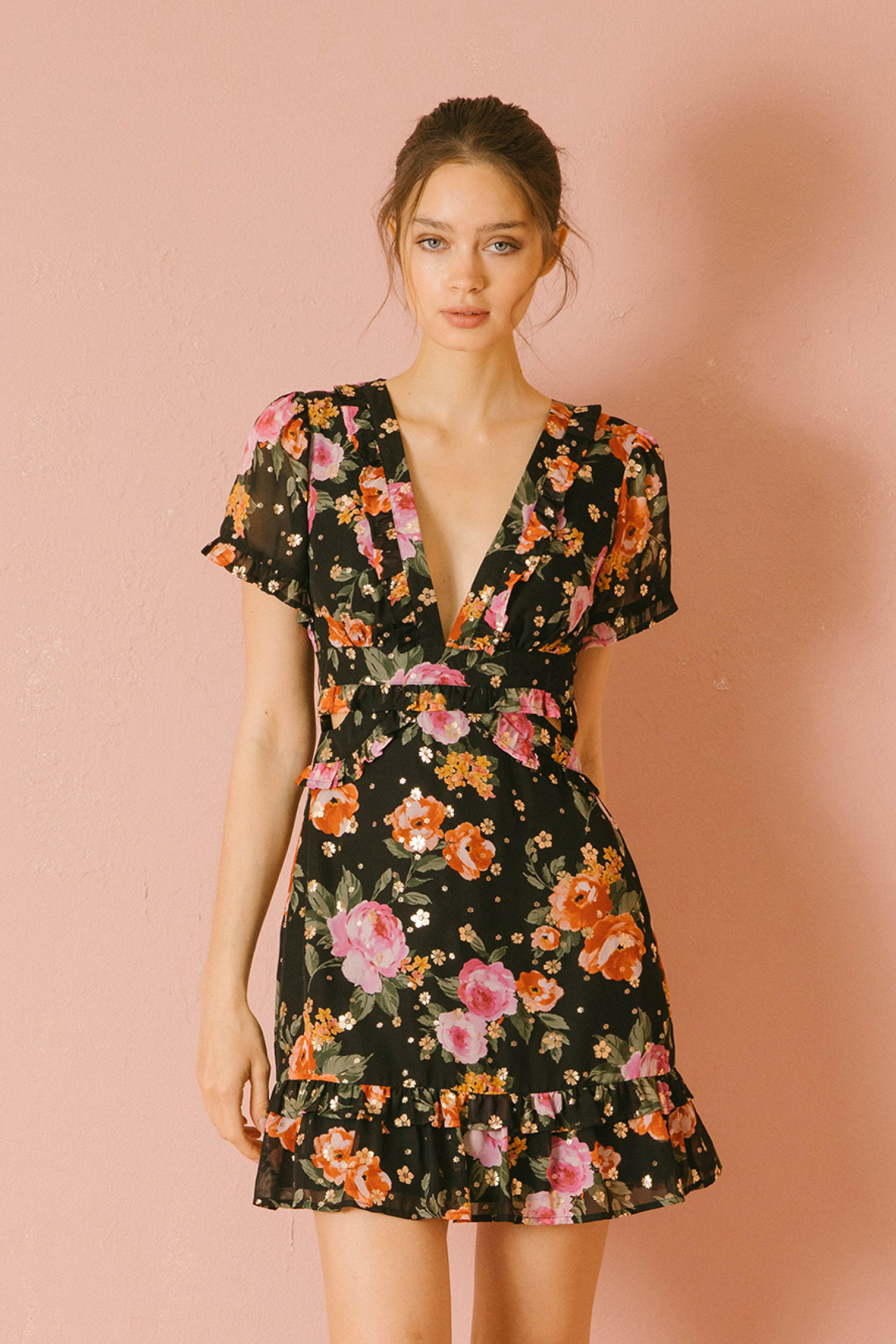 SD2538-1-BLACK/ MULTI FLORAL