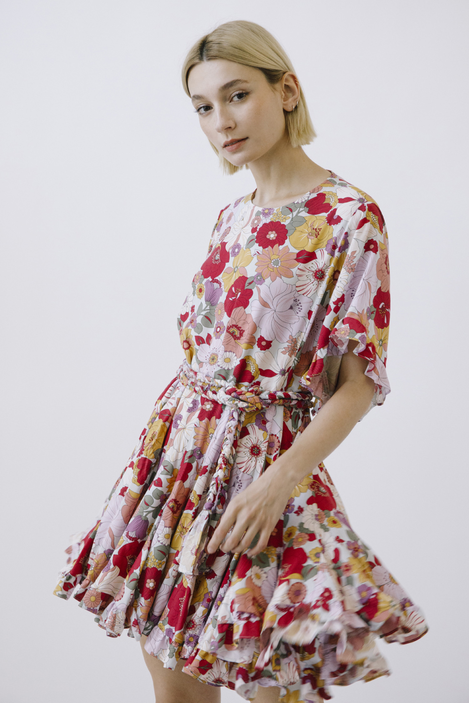SDSD3614-12-MULTI FLORAL