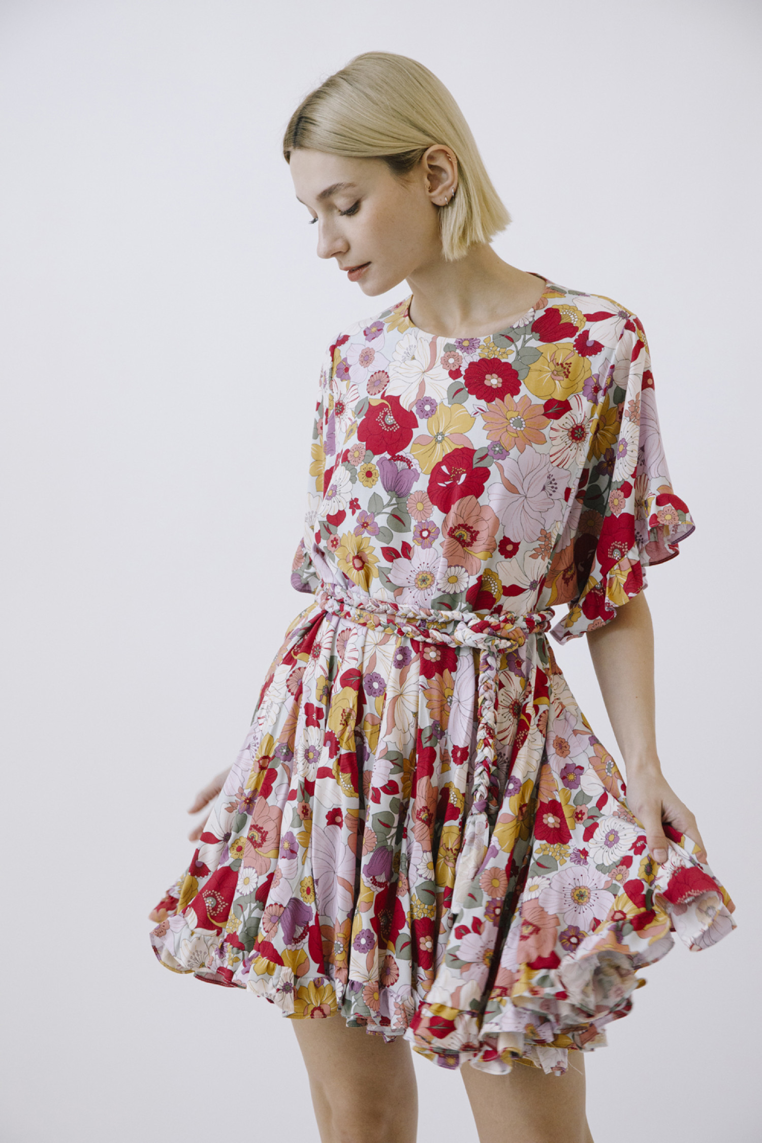SDSD3614-12-MULTI FLORAL