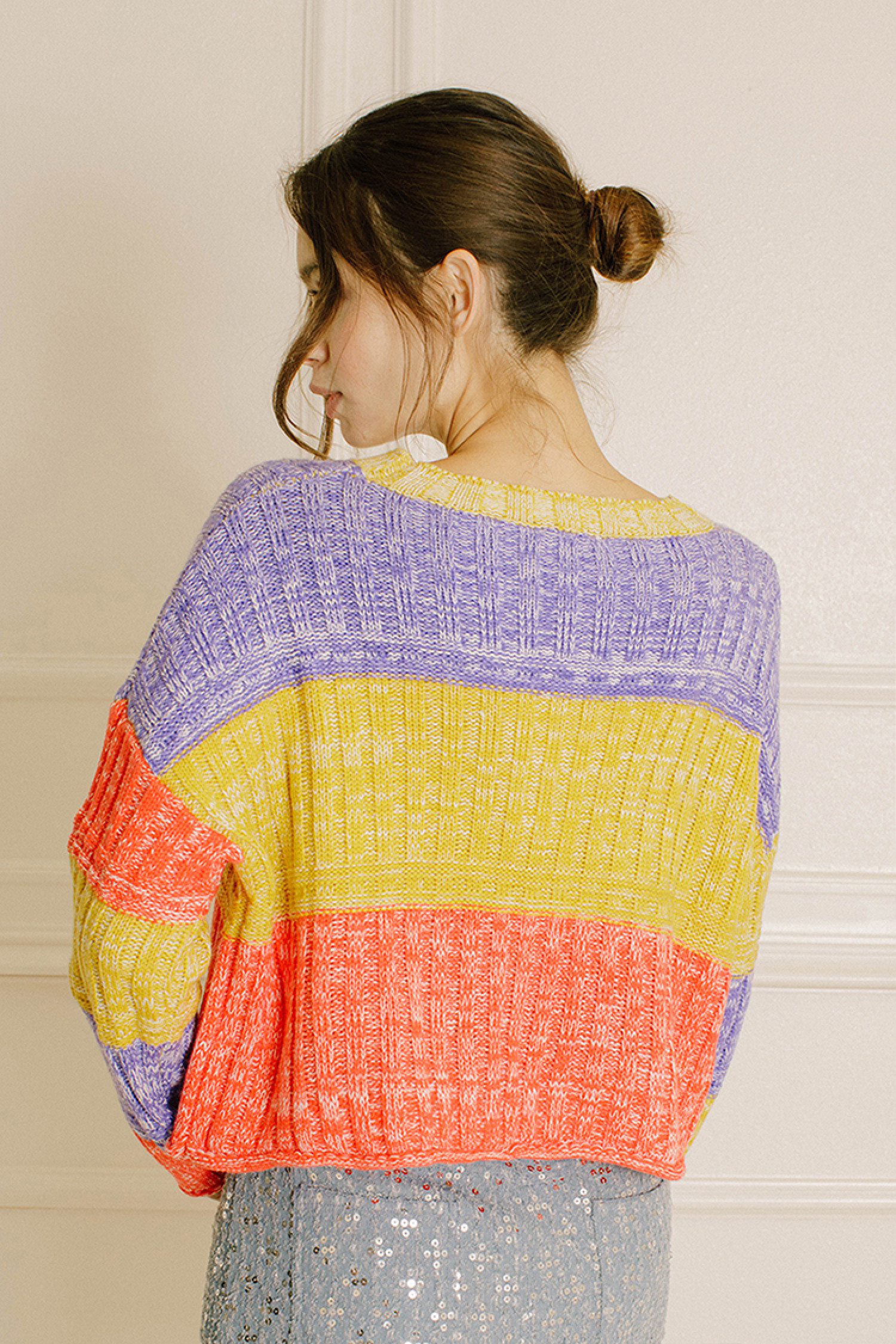 ST2973-MUSTARD MULTI