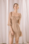 BD2341-BEIGE FLORAL