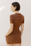 HD1466-BROWN CHECK