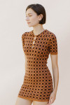 HD1466-BROWN CHECK