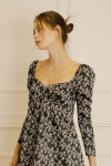 HD1801-BLACK/ MULTI FLORAL