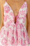 HD1878B-4-PINK WHITE FLORAL