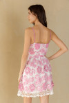 HD1878B-4-PINK WHITE FLORAL