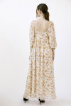 JD2838-29-CREAM BROWN FLORAL