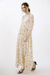 JD2838-29-CREAM BROWN FLORAL