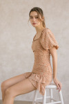 JD3437-PEACH FLORAL