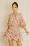 JD4414-PINK MULTI FLORAL