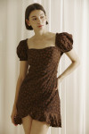 JD4994-BROWN FLORAL