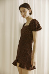 JD4994-BROWN FLORAL
