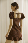 JD4994-BROWN FLORAL