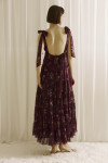 JD5224-PLUM MULTI FLORAL