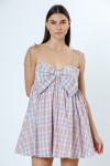 JD5382-8-PINK MULTI PLAID