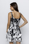 JD5456-1-BLACK/WHITE FLORAL