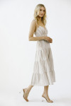 JD6034-WHITE MULTI STRIPE