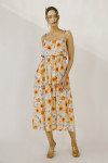 JD6144-ORANGE MULTI FLORAL