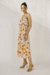 JD6144-ORANGE MULTI FLORAL