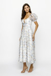 JD6324-WHITE/BLUE BEIGE FL